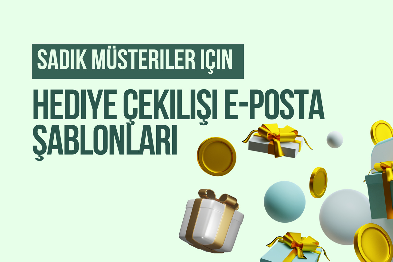 Sadık Müşteriler için Hediye Çekilişi E-Posta Şablonları