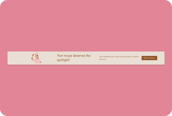 Story-Sharing Women’s Day Popup example for ecommerce