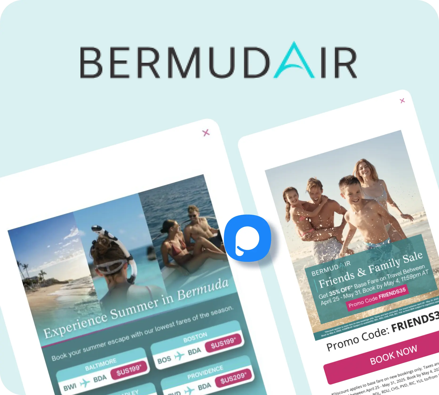 How BermudAir Boosts Seasonal Campaign Conversions with Popupsmart