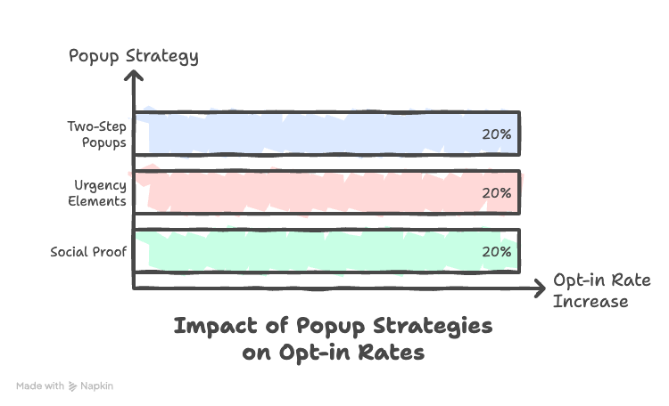 Popup strategy chart