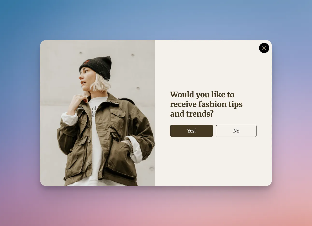 Contextual ebook popup serving a topic-matched traffic playbook asset on a tech blog category page
