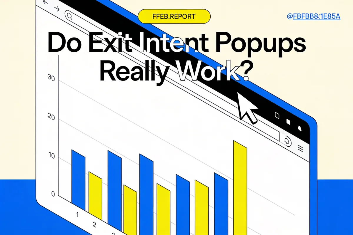 Do Exit Intent Popups Really Work? Data From 500 Campaigns