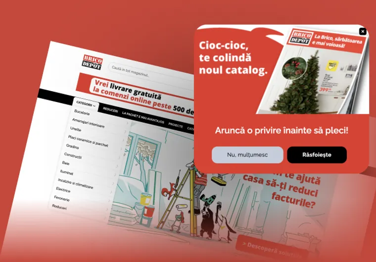 Elevating Brico Depot’s Online Experience with Popupsmart: 4.51% Conversion Rate Boost