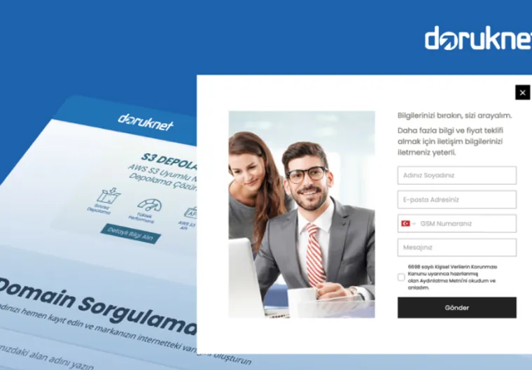 DorukNet's Journey to Increased Leads & Lowered Exit Rates with Popupsmart